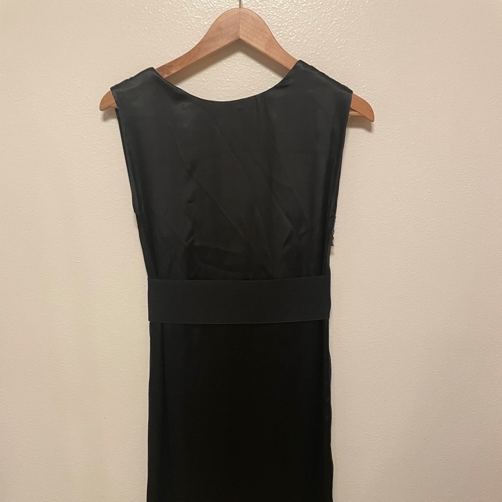 Lanvin backless black dress